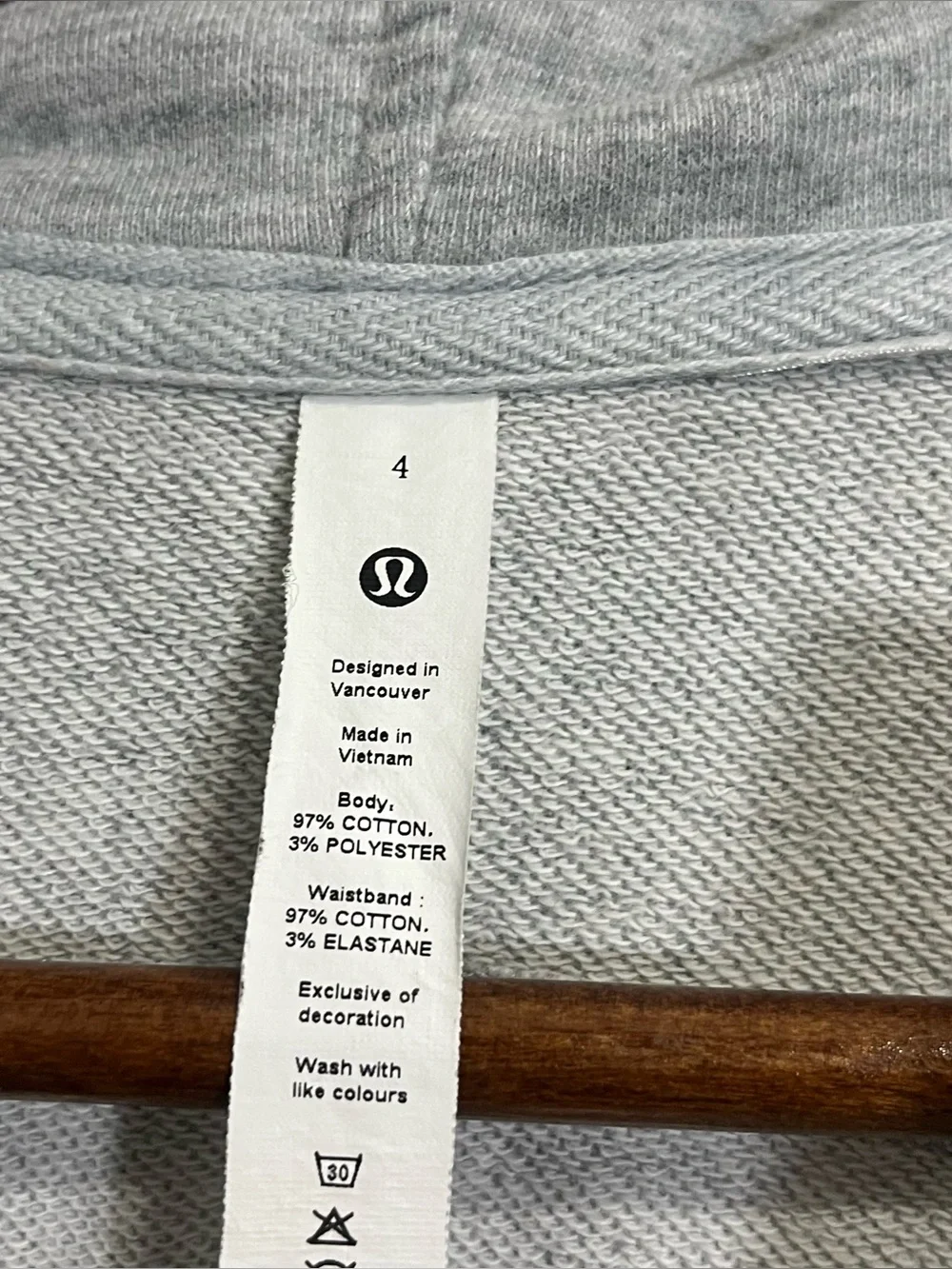 Lululemon Scuba Oversized Full Zip Hoodie Size 4 / S
